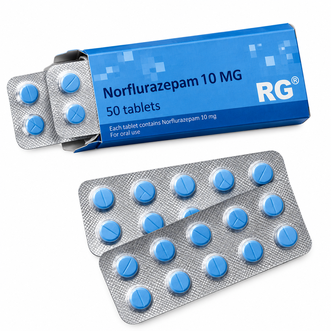 Norflurazepam Blister – 10x 10mg