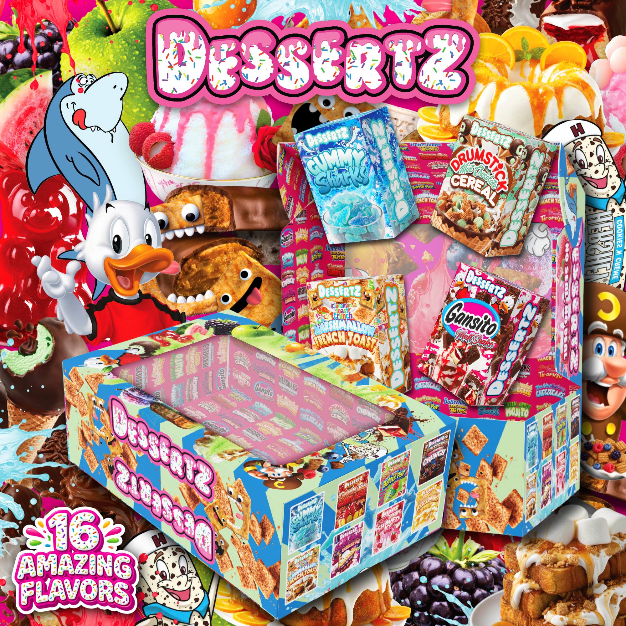 Dessertz master box mix strain