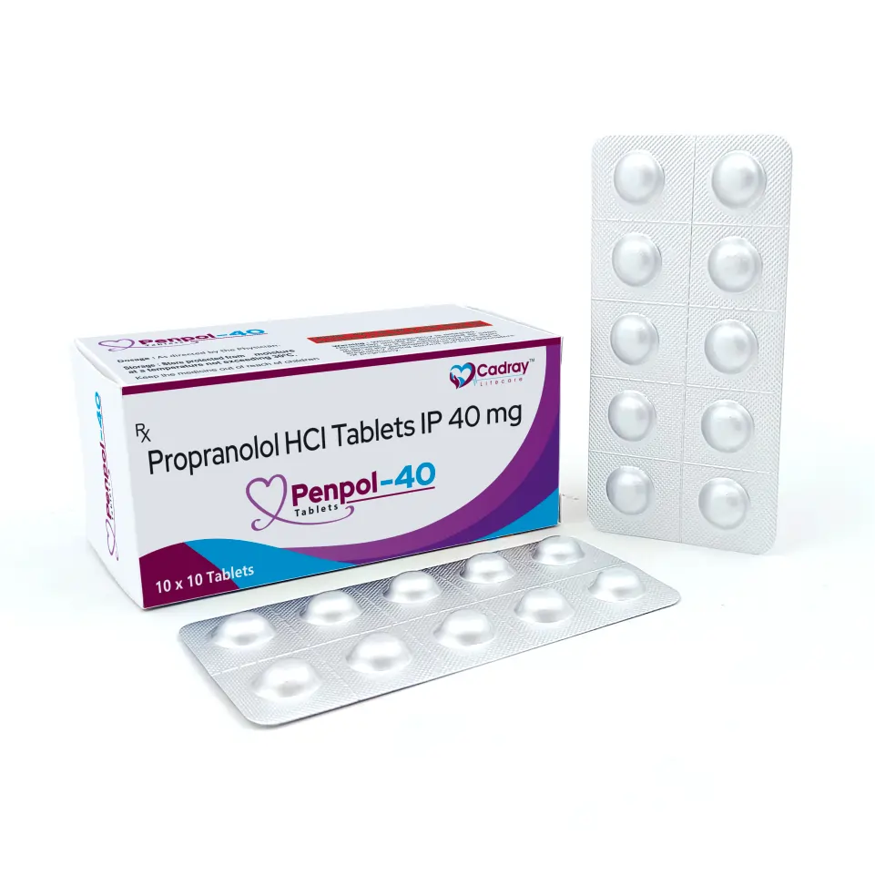 Propranolol HCl Research Tablets (40mg)