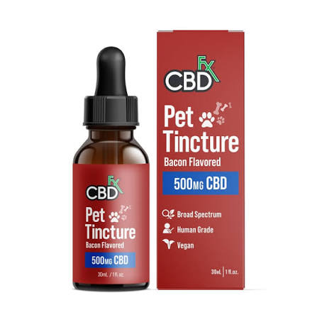 CBD Pet Oil 500mg (30ml) – Bacon Flavor - CBD
