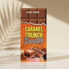 Caramel Crunch THC Chocolate Bar (200mg)